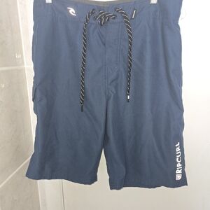 Rip Curl Men’s Board Shorts Size 30 Navy Blue Swim Surf Trunks
